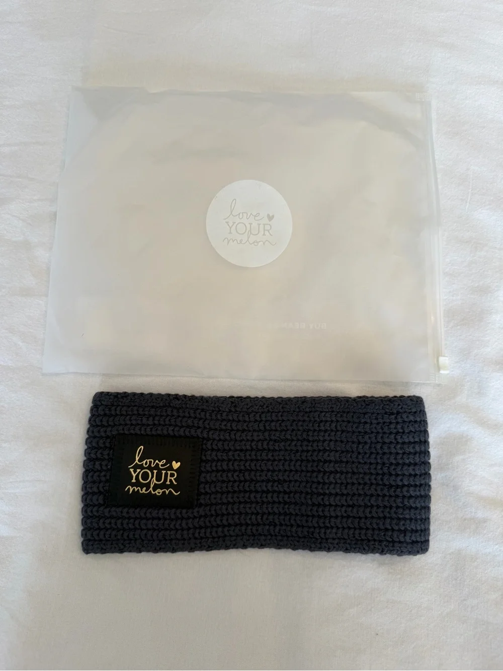 Love Your Melon Charcoal Grey Knit Headband